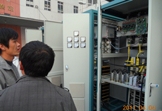 三相变频电源带载调试现场 三相变频电源带载调试现场